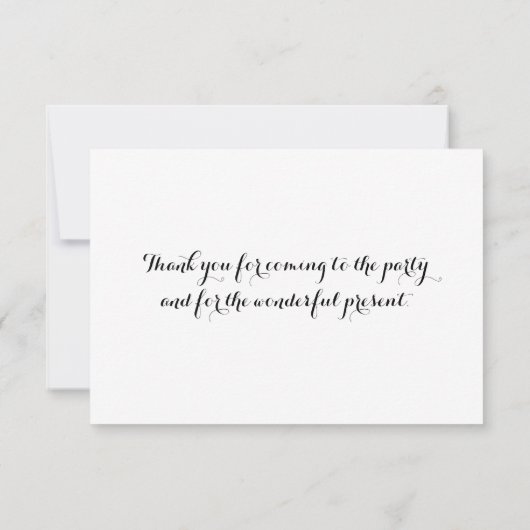 赤い金ゴールドの休日の雪片は感謝していしています サンキューカード (裏面)