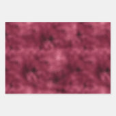 赤い金ゴールドグリッターハート ラッピングペーパーシート (正面2)