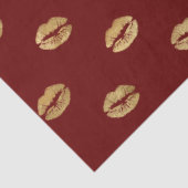 赤い金ゴールド唇 薄葉紙 (詳細)