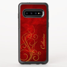 赤い金ゴールド渦