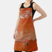 赤い金属ケース エプロン (インサイチュ)