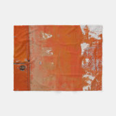 赤い金属ケース フリースブランケット (正面(横))