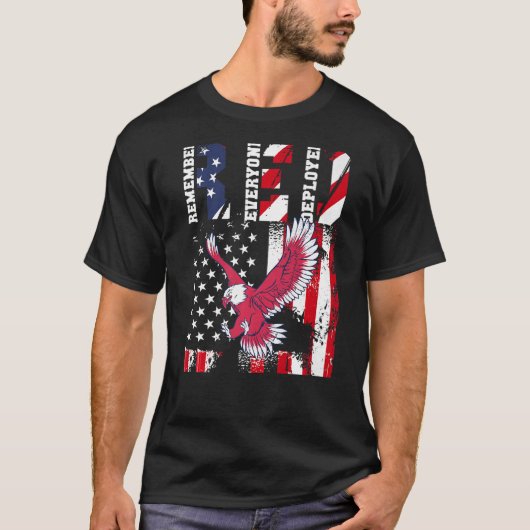 赤い金曜日は誰もが愛国心を持って展開したことを覚える Tシャツ (正面)