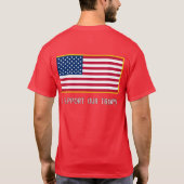 赤い金曜日 Tシャツ (裏面)