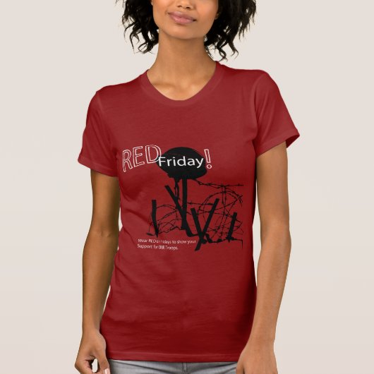赤い金曜日 Tシャツ (正面)