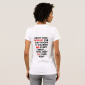 赤い金曜日 Tシャツ (裏面フル)