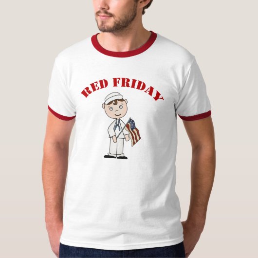 赤い金曜Tシャツ Tシャツ (正面)
