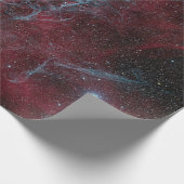 赤い銀河系の包装紙 ラッピングペーパー (角)