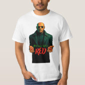 赤い錠剤 Tシャツ (正面)