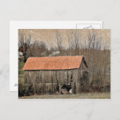 赤い錫製屋根 ポストカード (正面/裏面)