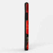 赤い開いた花チューリップ花の写真 Case-Mate iPhoneケース (裏面/右)