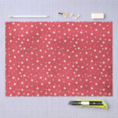 赤い雪の舞 薄葉紙 (クラフト)