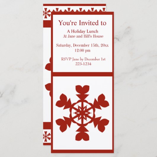 赤い雪 (正面/裏面)