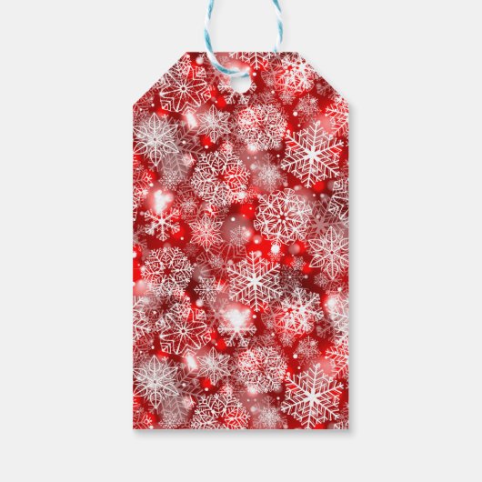 赤い雪 ギフトタグ (裏面)