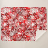 赤い雪 シェルパブランケット (正面(横))