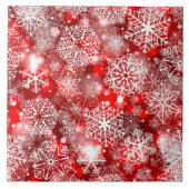 赤い雪 タイル (正面)