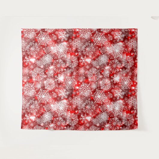 赤い雪 タペストリー (正面(横))