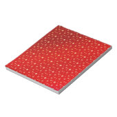 赤い雪 ノートパッド (回転)