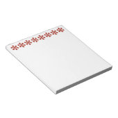 赤い雪 ノートパッド (アングル)