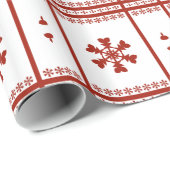 赤い雪 ラッピングペーパー (ロールコーナー)