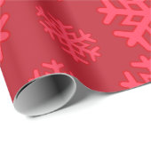 赤い雪 |休日 |クリスマス ラッピングペーパー (ロールコーナー)