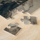 赤い雲のアメリカの馬のヴィンテージのネイティブアメリカン ジグソーパズル (側面)