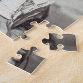 赤い雲の責任者(1822-1909年) 1880年(b/wの写真) ジグソーパズル (側面)