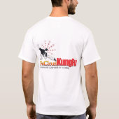 赤い雲のkungのfu tシャツ (裏面)