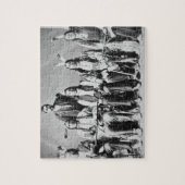 赤い雲(1822年によって導かれるスー族の責任者の委任 ジグソーパズル (縦)