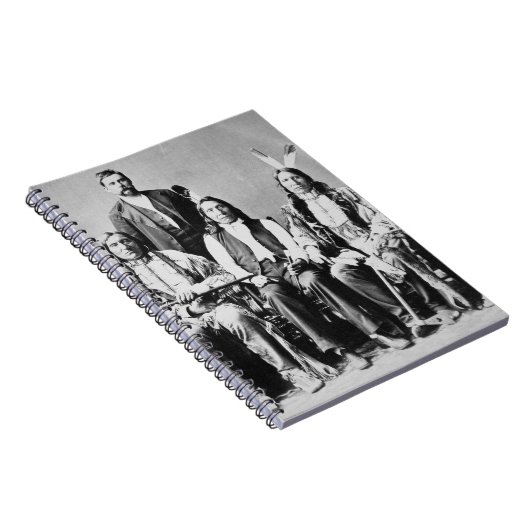 赤い雲(1822年によって導かれるスー族の責任者の委任 ノートブック (右側)