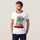 赤い雲 Tシャツ (正面フル)
