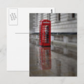 赤い電話ボックスのポストカードへの考察 ポストカード (正面/裏面)
