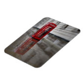 赤い電話ボックスの反射 – London Magnet マグネット (左側)