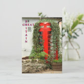 赤い電話ボックスカード (スタンド正面)