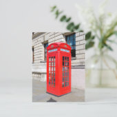 赤い電話ボックス、Westminsterロンドンポストカード ポストカード (スタンド正面)