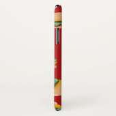 赤い電話箱のハンバーガー Case-Mate iPhoneケース (裏面/右)