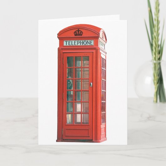 赤い電話 カード (正面)