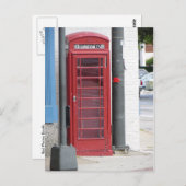 赤い電話 ポストカード (正面/裏面)