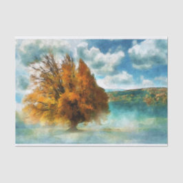 赤い霧の木 薄葉紙