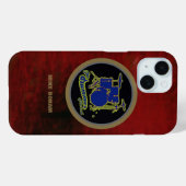 赤い青いドラム Case-Mate iPhoneケース (裏面 (横))