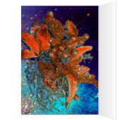 赤い青のポインセチア、クリスマスは銀の輝きを放つ (内側 (左))