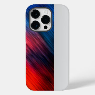 赤い青の抽象芸術 Case-Mate iPhone 14 PROケース
