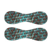 赤い青の汚れ、傷、グリッドまたはレンガ効果 野球ボール (パネル)