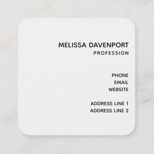 赤い青の緑の抽象芸術厚いテクスチ絵を描ャ スクエア名刺 (裏面)