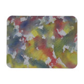 赤い青の黄色 マグネット (横)