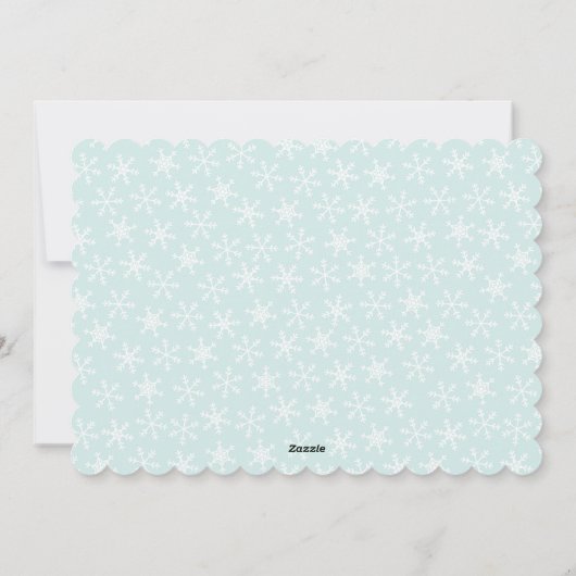 赤い青は、メリーな%PIPE%の休日の写真カードです シーズンカード (裏面)