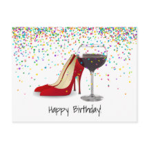 赤い靴と赤ワイン