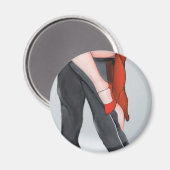 赤い靴のタンゴ マグネット (正面/裏面)