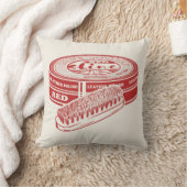 赤い靴磨き クッション (ブランケット)