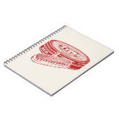 赤い靴磨き ノートブック (左側)